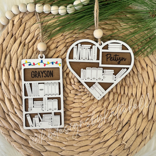 Book Ornament, Book Lover Ornament