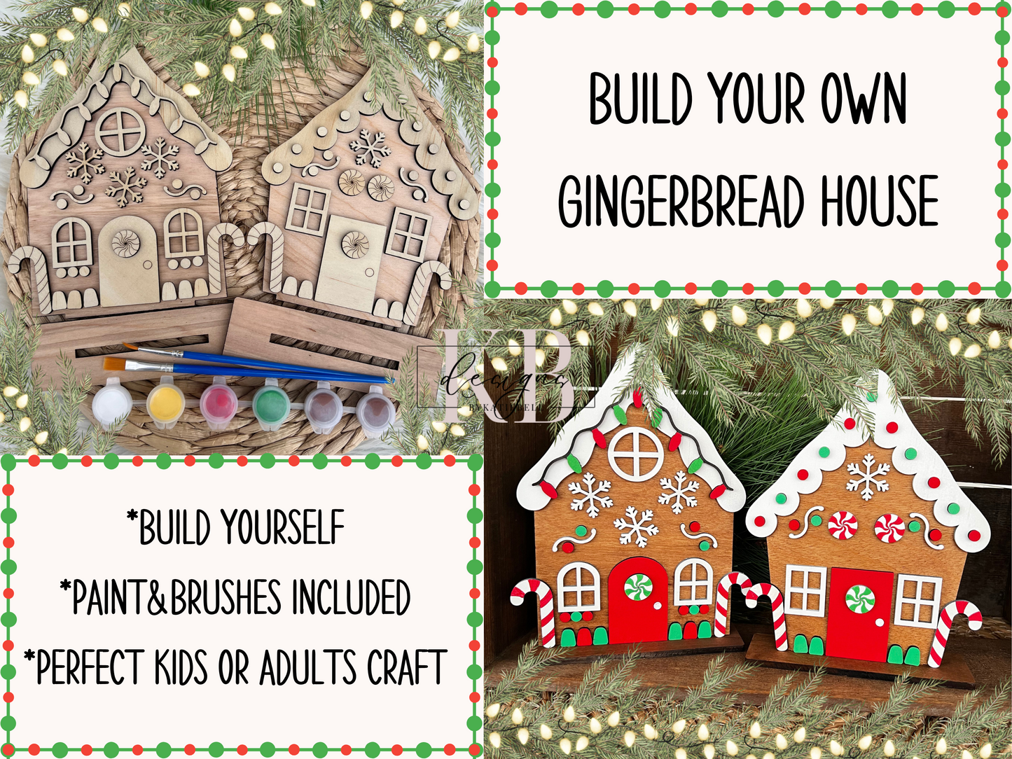 DIY Gingerbread House Kit