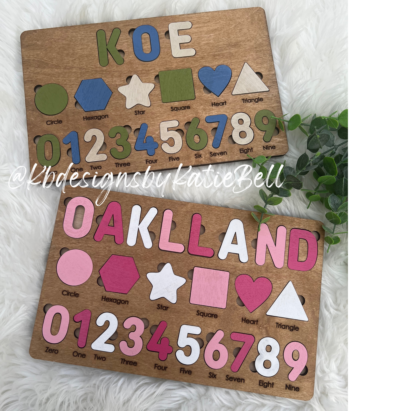 Personalized Name Puzzle, Kids Puzzle