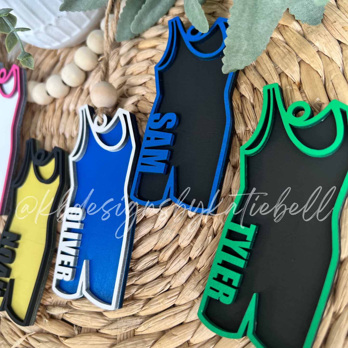 Singlet Wrestling Ornament