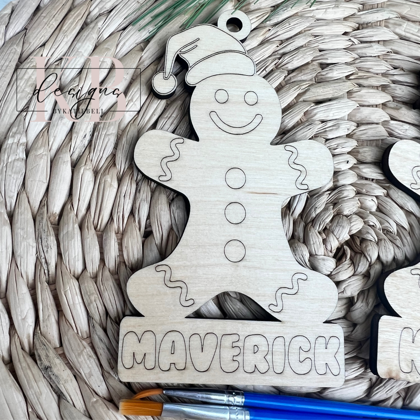 DIY Gingerbread Ornament Kit