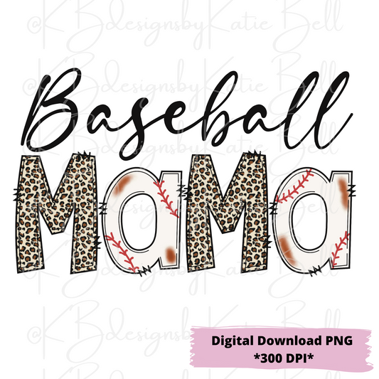 Baseball Mama DIGITAL DOWNLOAD